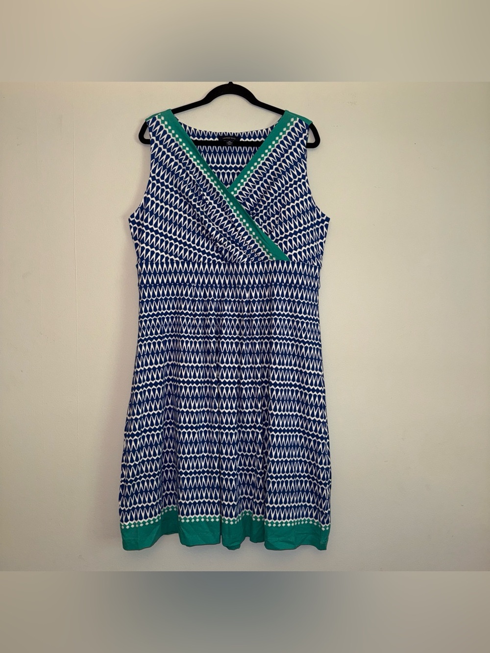 LANDS END women’s  dress with V-neckline sz 1X ✨